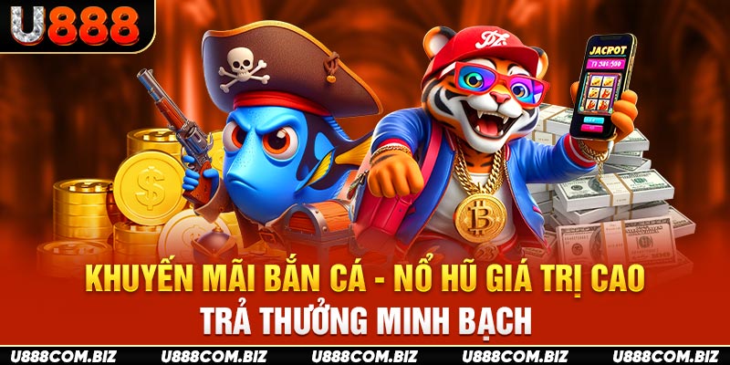 Khuyến Mãi Bắn Cá - Nổ Hũ Giá Trị Cao, Trả Thưởng Minh Bạch